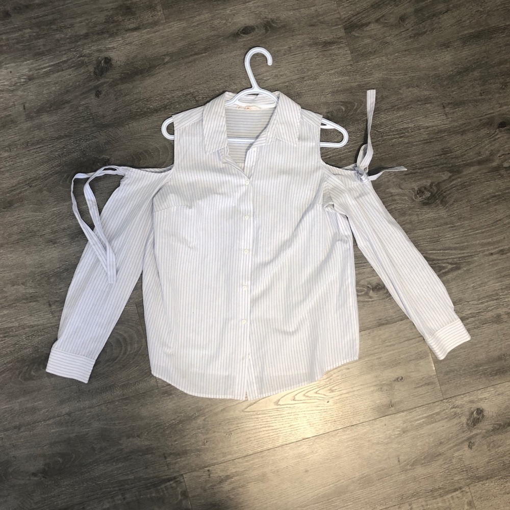 Long sleeves striped shirt size small